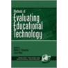 Methods of Evaluating Educational Technology (He door Walt Heinecke
