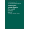 Multitrophic Interactions in Terrestrial Systems door A.C. Gange
