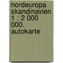 Nordeuropa Skandinavien 1 : 2 000 000. Autokarte