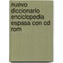 Nuevo Diccionario Enciclopedia Espasa Con Cd Rom