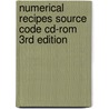 Numerical Recipes Source Code Cd-rom 3rd Edition by William H. Press