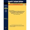 Outlines & Highlights For Differential Equations door Cram101 Textbook Reviews