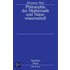 Philosophie der Mathematik und Naturwissenschaft