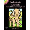 Prehistoric Animals Stained Glass Colouring Book door John Green