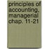 Principles of Accounting, Managerial Chap. 11-21