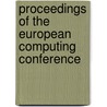 Proceedings of the European Computing Conference door Onbekend