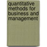Quantitative Methods For Business And Management door Frank Dewhurst