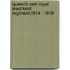 Queen's Own Royal West Kent Regiment,1914 - 1919