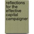 Reflections For The Effective Capital Campaigner