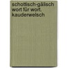 Schottisch-Gälisch Wort für Wort. Kauderwelsch by Michael Klevenhaus