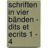 Schriften in vier Bänden - Dits et Ecrits 1 - 4 door Michel Foucault