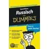 Sprachfuhrer Russisch Fur Dummies Das Pocketbuch door Serafima Gettys
