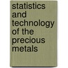 Statistics And Technology Of The Precious Metals door Samuel Franklin Emmons