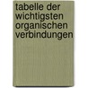 Tabelle Der Wichtigsten Organischen Verbindungen by Richard Kempf