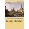 The Cambridge Introduction to Russian Literature by Caryl Emerson