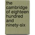 The Cambridge Of Eighteen Hundred And Ninety-Six