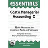 The Essentials of Cost & Managerial Accounting I door William D. Keller