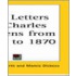 The Letters Of Charles Dickens From 1833 To 1870