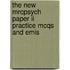 The New Mrcpsych Paper Ii Practice Mcqs And Emis