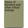 Theory Of Literature And Other Critical Writings door Natsume Soseki