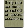 Thirty-One Sermons Preached On Several Occasions door Hammond Henry