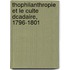 Thophilanthropie Et Le Culte Dcadaire, 1796-1801