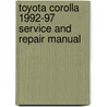 Toyota Corolla 1992-97 Service And Repair Manual door John Mead