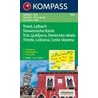 Triest - Laibach - Slowenische Küste 1 : 75 000 by Kompass 2803