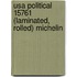 Usa Political 15761 (laminated, Rolled) Michelin