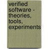 Verified Software - Theories, Tools, Experiments door Onbekend