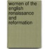 Women Of The English Renaissance And Reformation