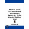 A Concise History And Description Of Newfoundland door Frederick R. Page