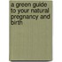 A Green Guide To Your Natural Pregnancy And Birth