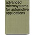 Advanced Microsystems For Automotive Applications
