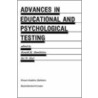 Advances In Educational And Psychological Testing by Ronald K. Hambleton