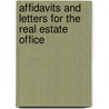 Affidavits And Letters For The Real Estate Office door Ramsattie Mahadeo