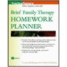 Brief Family Therapy Homework Planner [With Disk] by PhD Frank M. Dattilio
