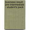 Business Result Pre-Intermediate - Student's Pack door Michael Duckworth