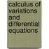 Calculus of Variations and Differential Equations