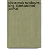 Chess Mate Notebooks, King, Blank Unlined Journal door John Henry Morel