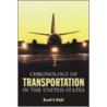 Chronology Of Transportation In The United States door Russell O. Wright