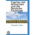 Cyprian Von Antiochien Und Die Deutsche Faustsage