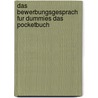 Das Bewerbungsgesprach Fur Dummies Das Pocketbuch door Andrea Schimbeno