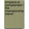 Empieza el campeonato! / The Championship Starts! door Luigi Garlando