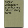 English Vocabulary Exambusters Cd-rom Study Cards door Onbekend