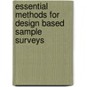 Essential Methods For Design Based Sample Surveys door Danny Pfeffermann