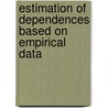 Estimation Of Dependences Based On Empirical Data door Vladimir Vapnik