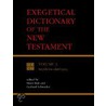 Exegetical Dictionary of the New Testament, Vol.3 by Horst Balz