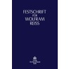 Festschrift für Wolfram Reiß zum 65. Geburtstag door Hans Nieskens