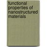 Functional Properties of Nanostructured Materials door R. Kassing